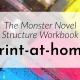 Banner: Print the Monster Workbook at home!